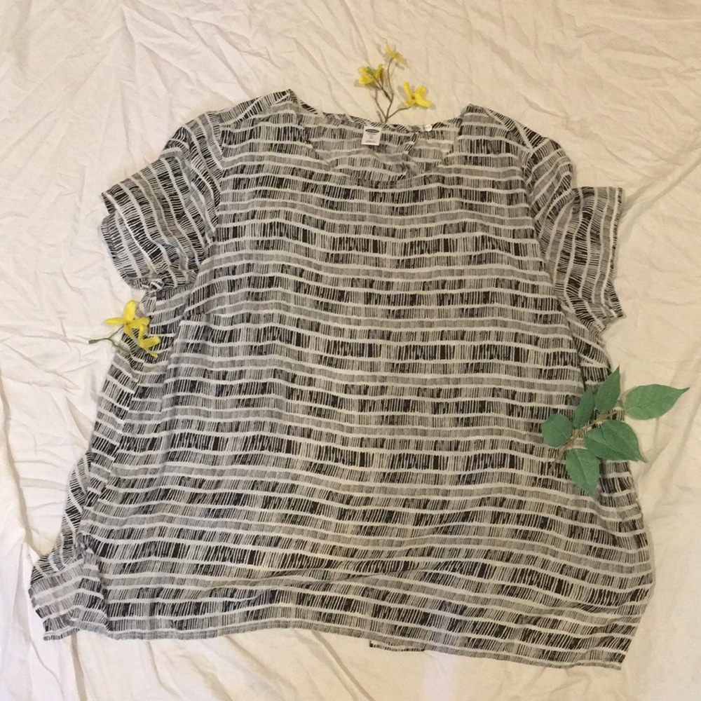 Open Back Blouse Shirt